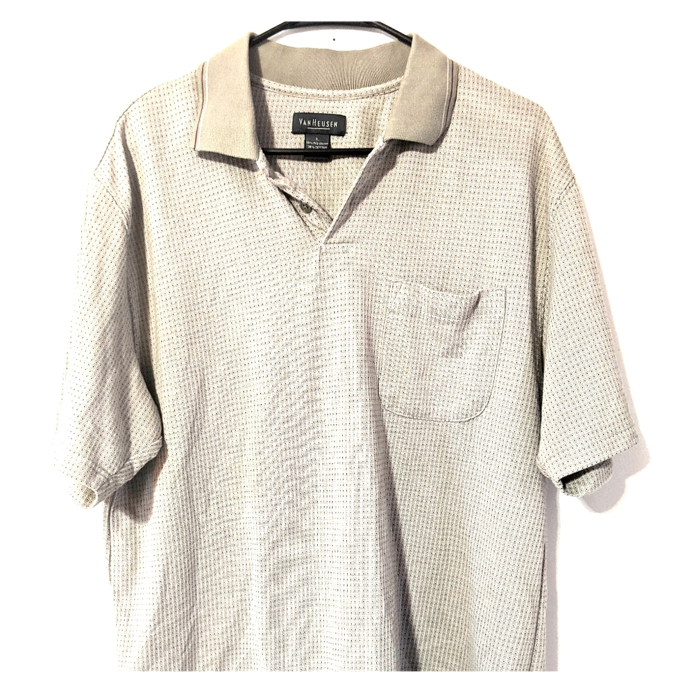 Van Husen Button Up Polo